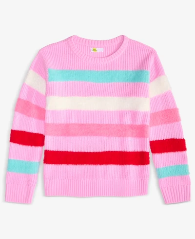 Epic Threads Girls 5-20 Feather Stripe Long-Sleeve Sweater, Macy's Exclusive
