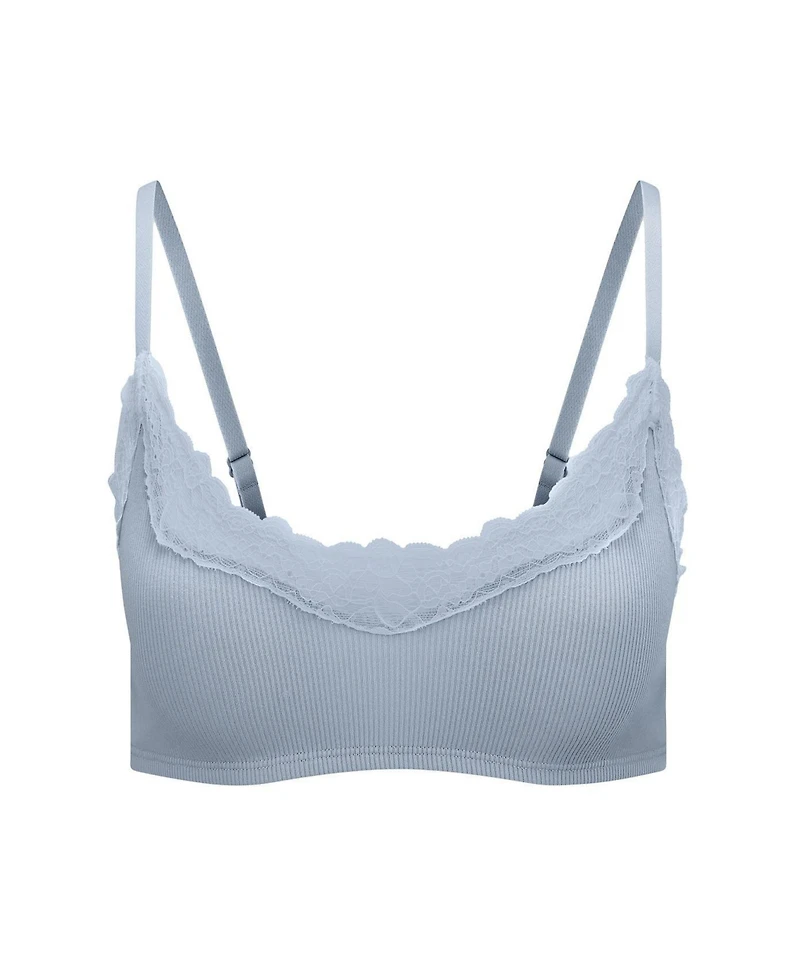 Adore Me Women's Rib Unlined Bralette Bra