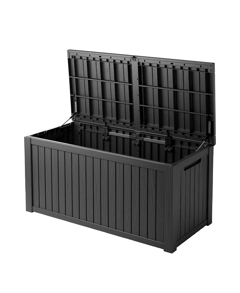 Chic Crate - 17.09'' W 30 Gallons Water Resistant Resin Lockable Deck Box