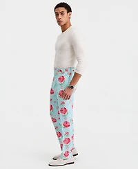 Talllia Men's Slim Fit Dress Pants