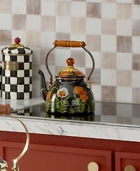 MacKenzie-Childs Poppy Enameled 2-Quart Tea Kettle