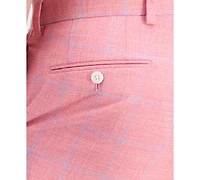 Tallia Men's Plaid Slim-Fit Dress Pants