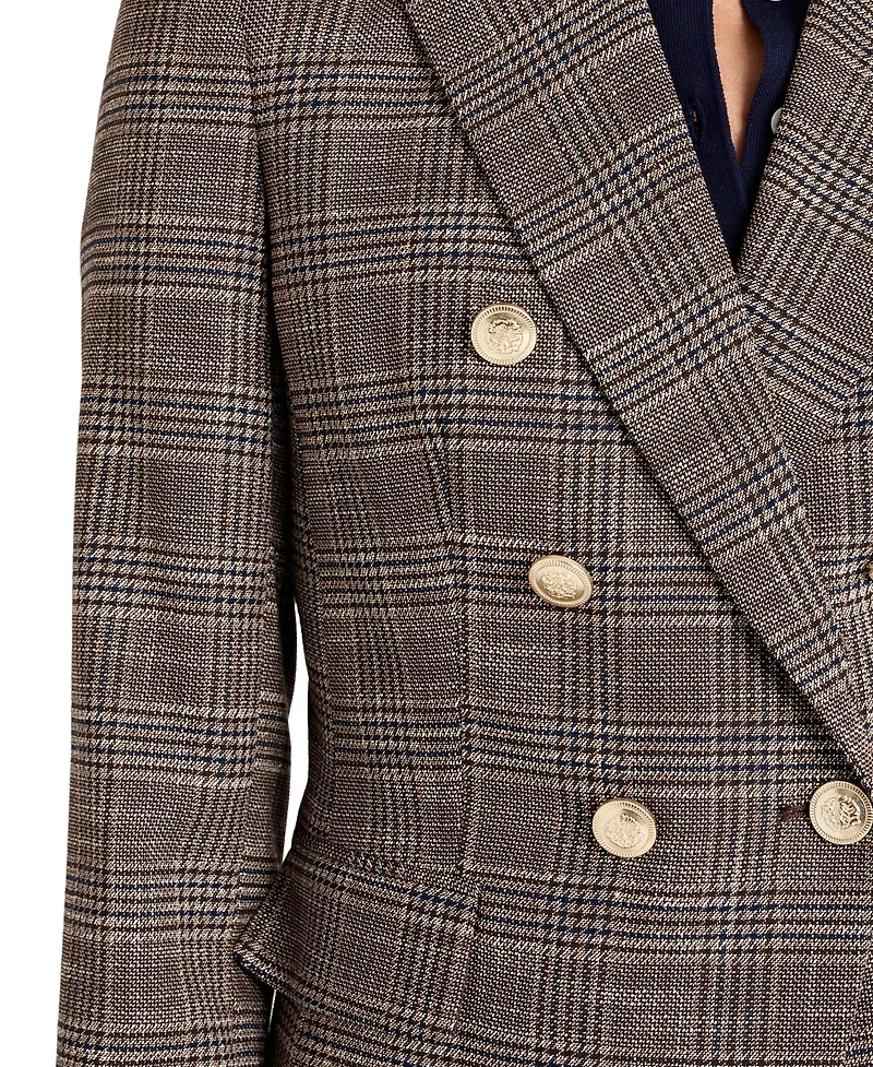 Tahari Asl Petite Plaid Blazer Jacket