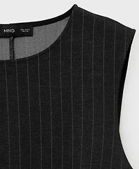 Mango Women's Pleated Short Dress