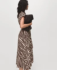 Mango Women's Printed Shirt Dress