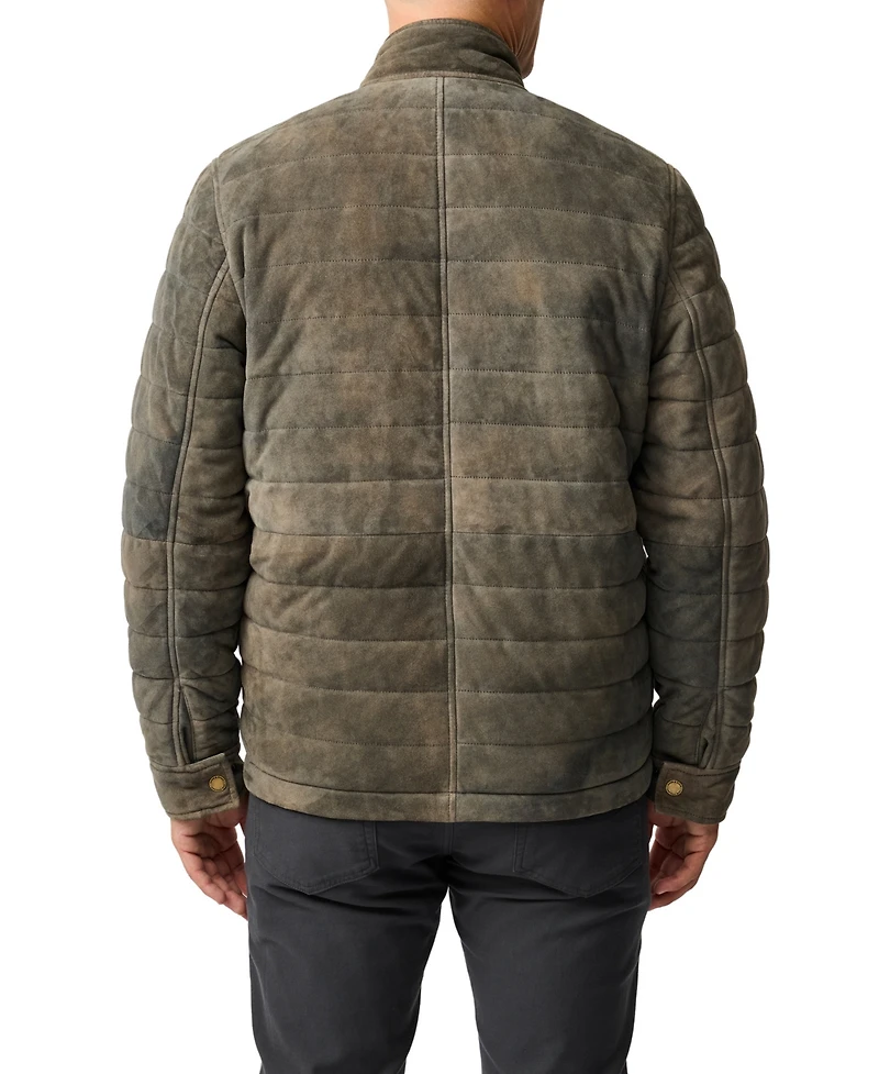 Rodd & Gunn Men's Long Island Leather Jacket