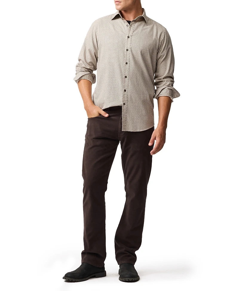 Rodd & Gunn Men's Roys Hill Long Sleeve Slim Fit Shirt