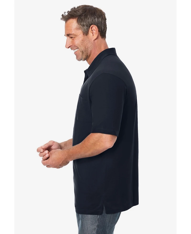 KingSize Men's Ultra-Lightweight Polo