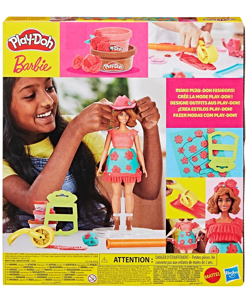 Play-Doh Barbie Florals and Fringe Set