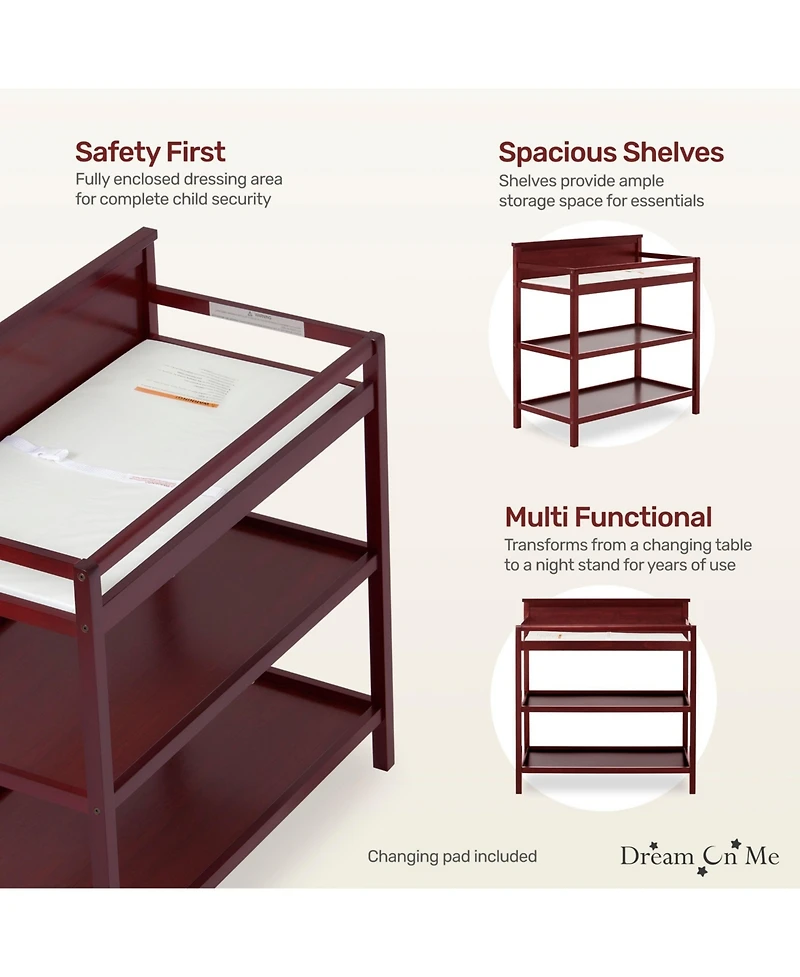Dream On Me Jax Universal Changing table, Epresso