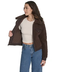 Levi's Women's Sherpa Zip-Front Jacket