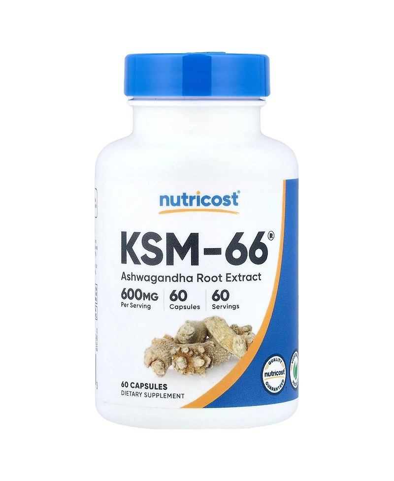 Nutricost Ksm-66 Ashwagandha Root Extract 600 mg