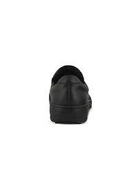 Spring Step Professional Woolin Leather Slip-On Work Loafer with Removable Insole and Padded Collar