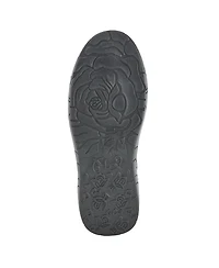 L Artiste Women s Danli-cheeta Hand Painted Leather Platform Sneakers with Metallic Floral Accents and Removable Insole