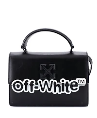 Pre-Owned Off White Jitney 1.4 Bag Printed Leather