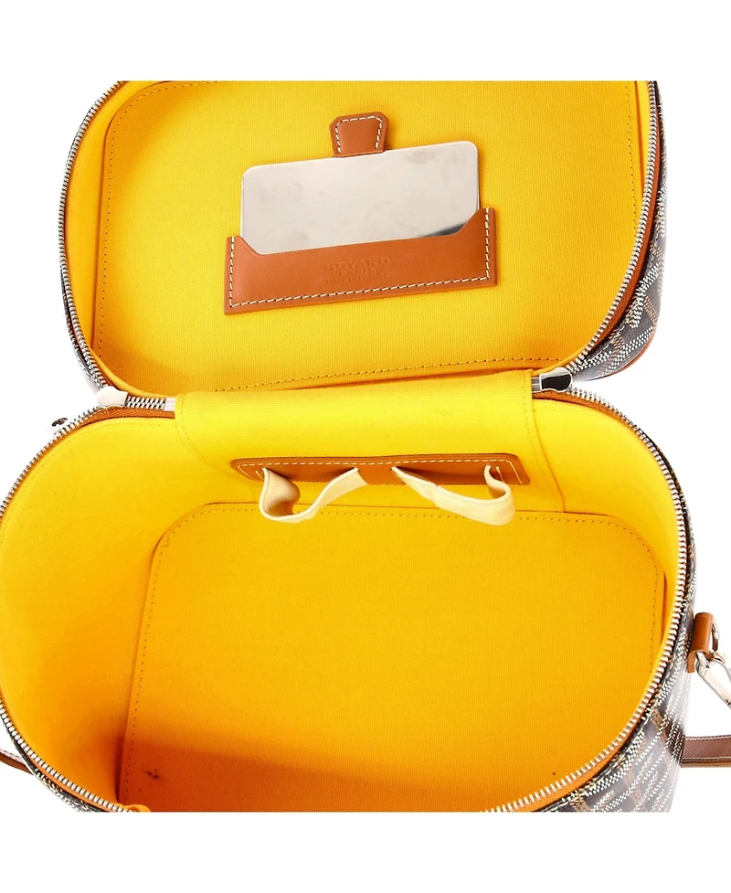 Pre-Owned Goyard Muse Vanity Case Coated Canvas