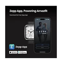 Active 2 (Square) Smart Watch with Sapphire Glass, Heart Rate Tracking & 10-Day Battery – Black Leather