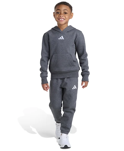 Adidas Toddler Boys 2T-5T Two Piece Long Sleeve Hoodie and Joggers Set