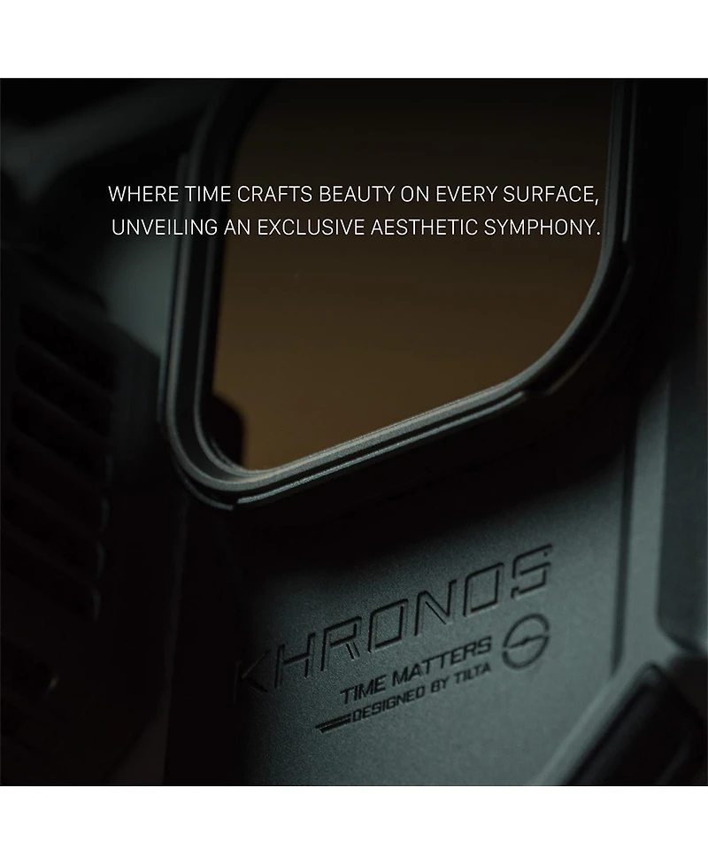 Tilta Tilta Khronos iPhone 15 Pro Case, Space Gray