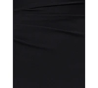 Xscape Petite One Shoulder Long Gown