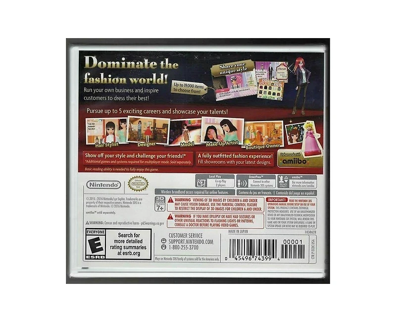 Nintendo Style Savvy: Fashion Forward