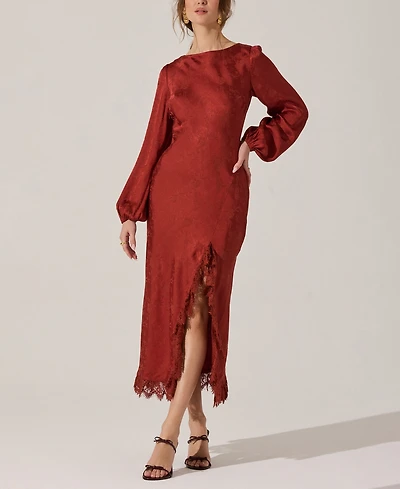 Astr the Label Women's Crewneck Dress