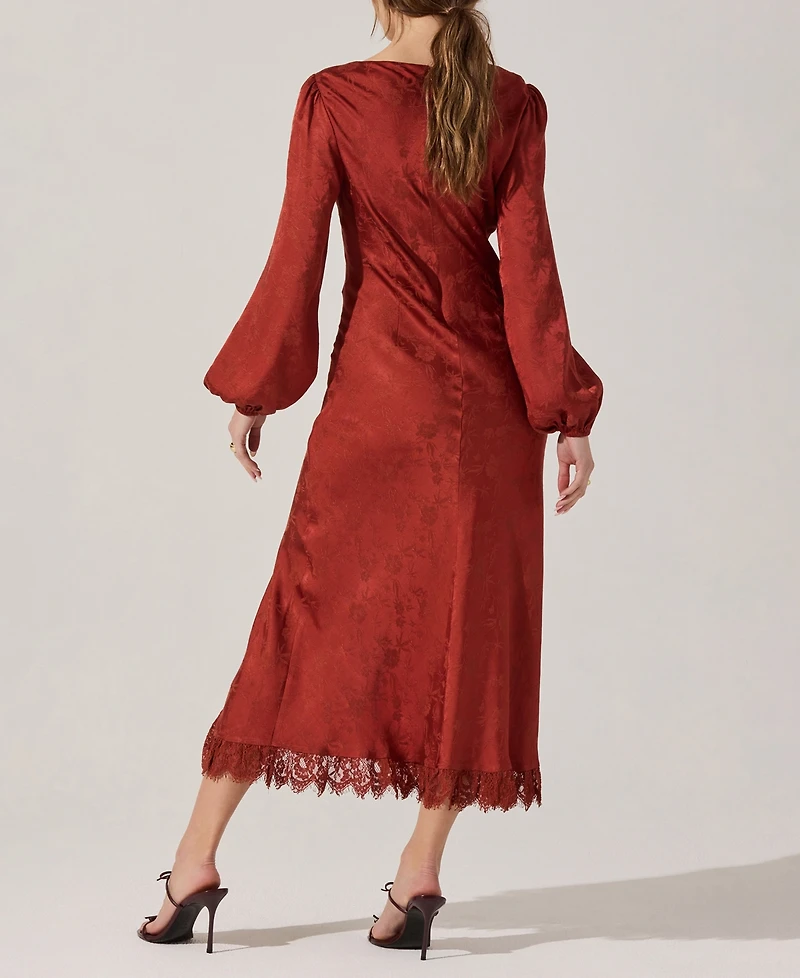 Astr the Label Women's Crewneck Dress