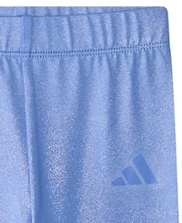 adidas Baby Girls 2-Piece Crew Neck Top and Elastic Waistband Pants Set