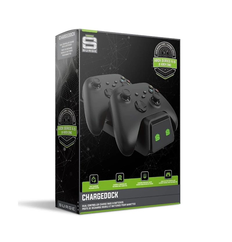 Surge Dual Charge Dock for Xbox Series X Controllers