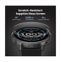 Balance 2 Smart Watch with Sapphire Glass, Multisport Training & 21-Day Battery – Black