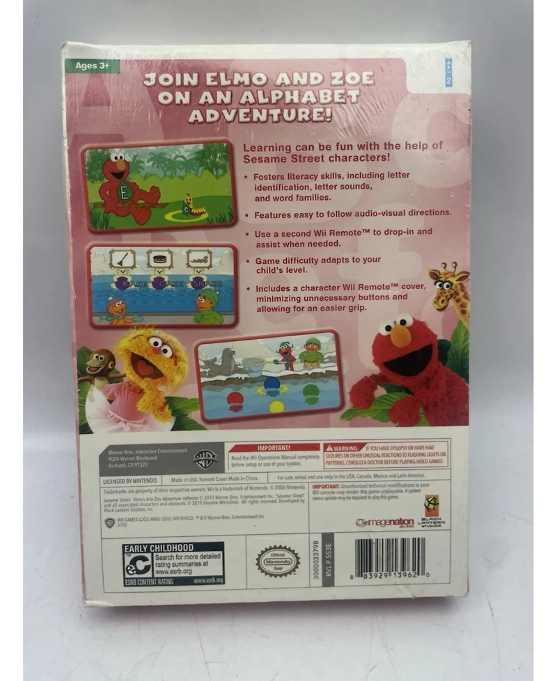 Warner Bros Sesame Street: Elmo's A-to-Zoo Adventure