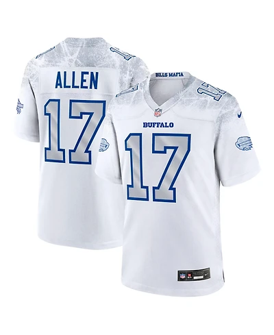 Nike Men's Josh Allen White Buffalo Bills Nfl Rivalry Game Jersey