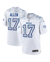 Nike Men's Josh Allen White Buffalo Bills Nfl Rivalry Game Jersey