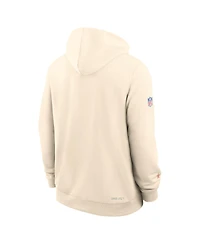 Nike Men's Natural Arizona Cardinals 2025 Nfl Rivalries Sideline Dri-Fit Hoodie