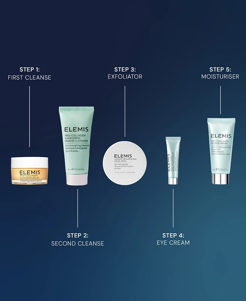 Elemis 7-Pc. Away For The Holidays Skincare Favorites Travel Set