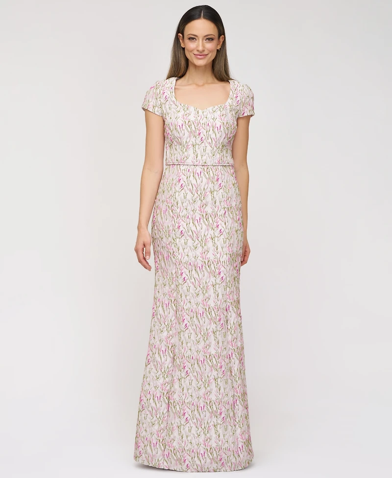 Js Collections Women's Embroidered Sweetheart Mermaid Gown