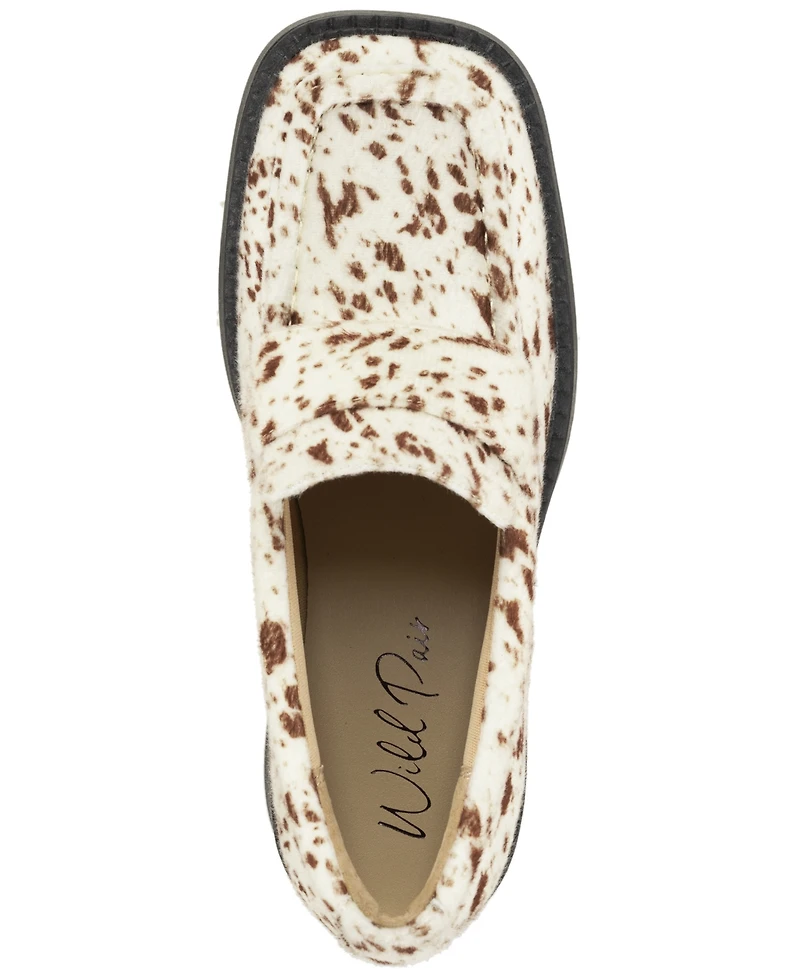 Wild Pair Women's Meigann Block Heel Loafers, Macy's Exclusive