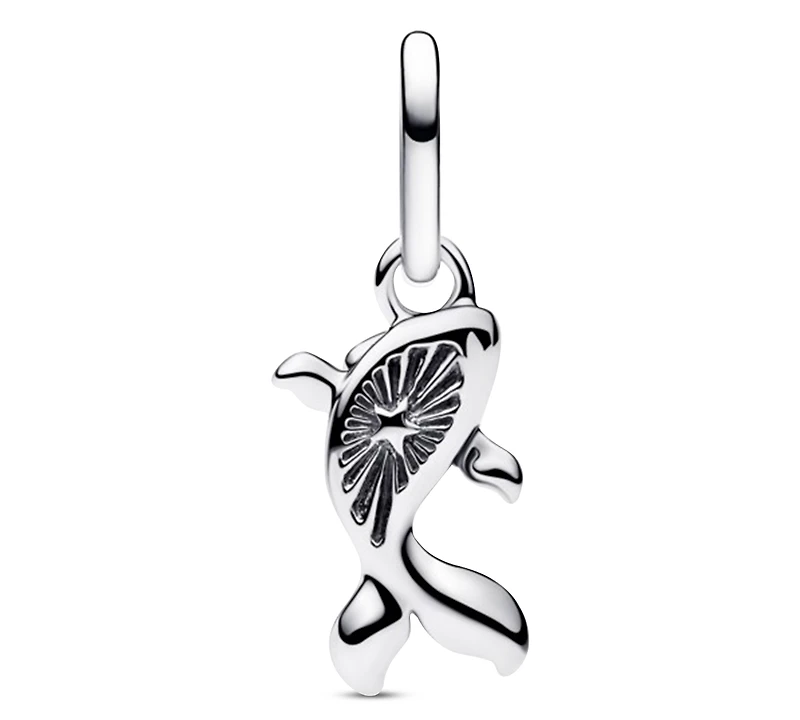 Pandora Red Murano Glass Koi Fish Mini Dangle Charms