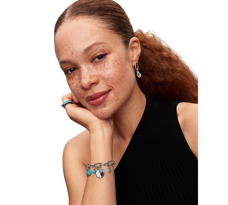 Pandora Turquoise Heart Stone Ring