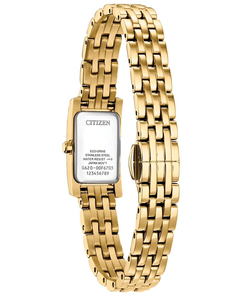 Citizen Women's Classic Petite Palidoro Gold-Tone Stainless Steel Bracelet Watch, 28.3mm