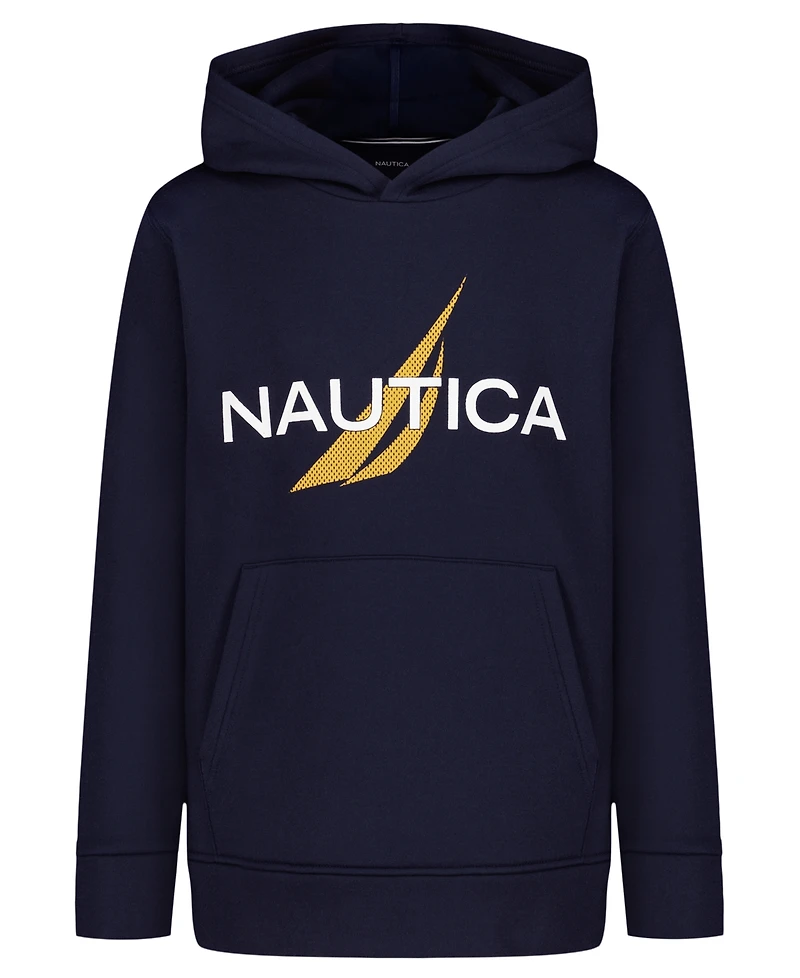 Nautica Boys 8-20 J-Class Mesh Pullover Hoodie