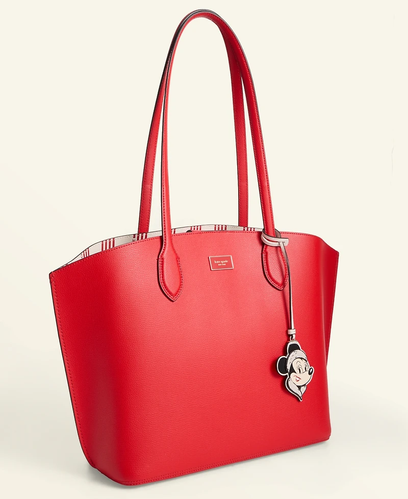 Disney | Macy's Minnie Mouse Top Handle Leather Tote Bag, Exclusively at Macy's