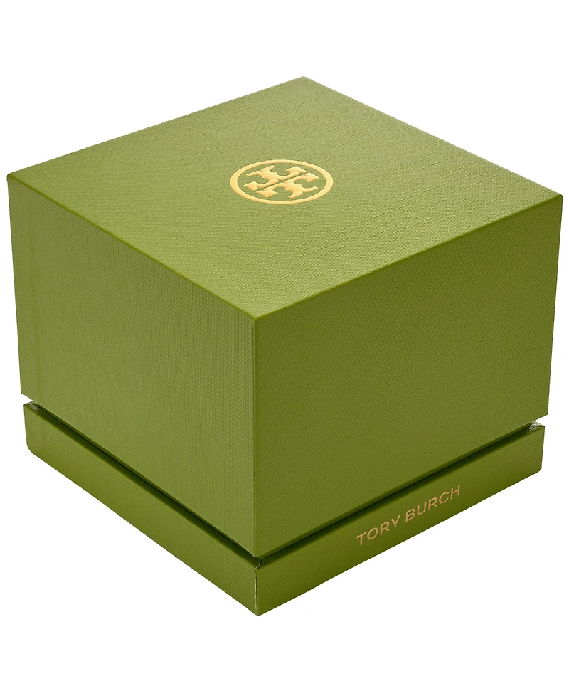Tory Burch Women's The Eleanor Two-Tone Stainless Steel Double Wrap Bracelet Watch 20mm