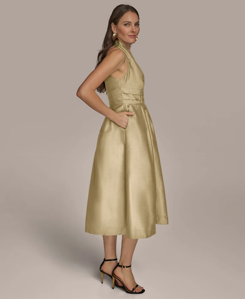 Donna Karan New York Women's A-Line Halter Dress