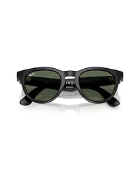 Ray-Ban Unisex Ai Meta Gen2 Low Bridge Fit Headliner Sunglasses, RW4013F