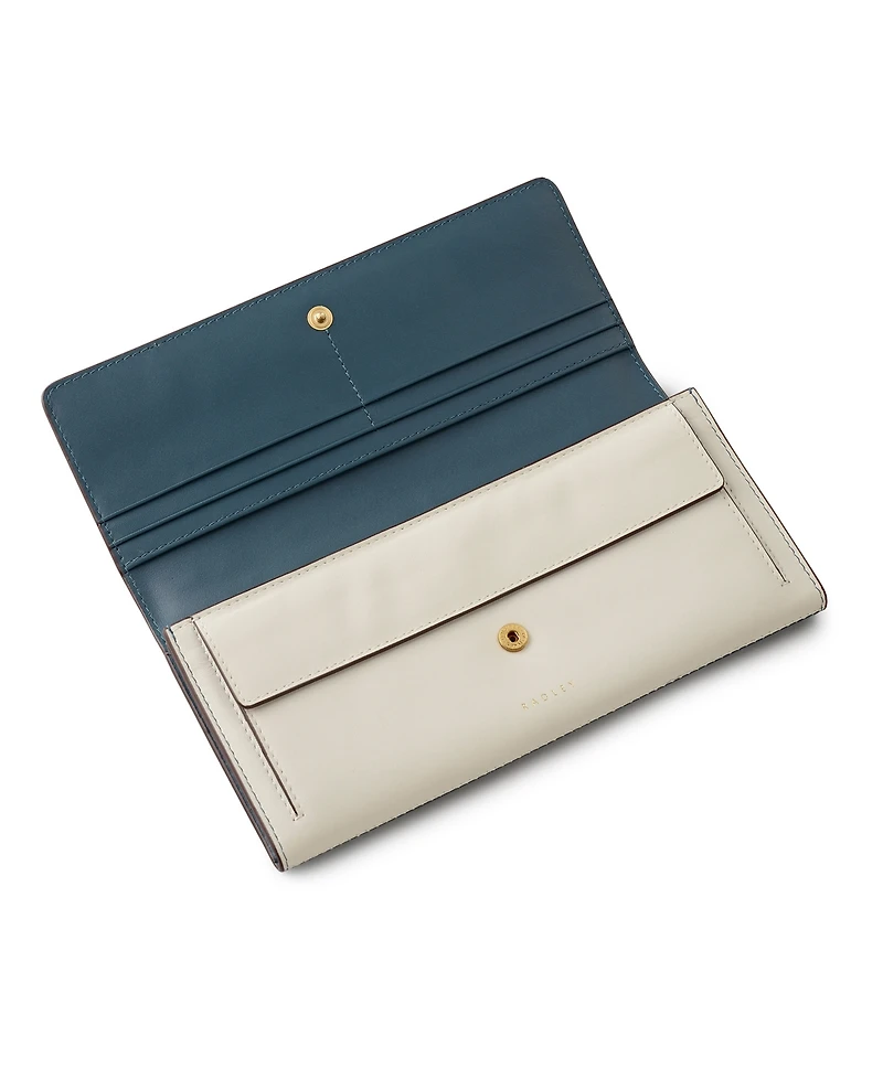 Radley London An Ice Day Leather Flapover Matinee Wallet