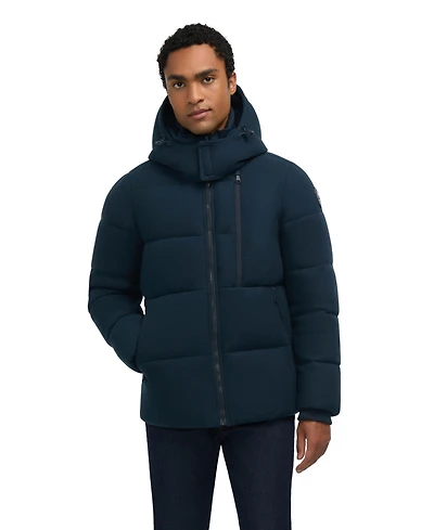 Pajar Men's Kepler Wool-Like Puffer with Removable Hood