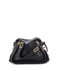 Pre-Owned Chloe Medium Paraty Top Handle Bag Leather