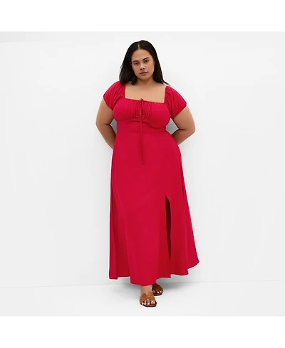 City Chic Women's Abbigail Split Maxi Dress