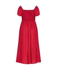 City Chic Women's Abbigail Split Maxi Dress